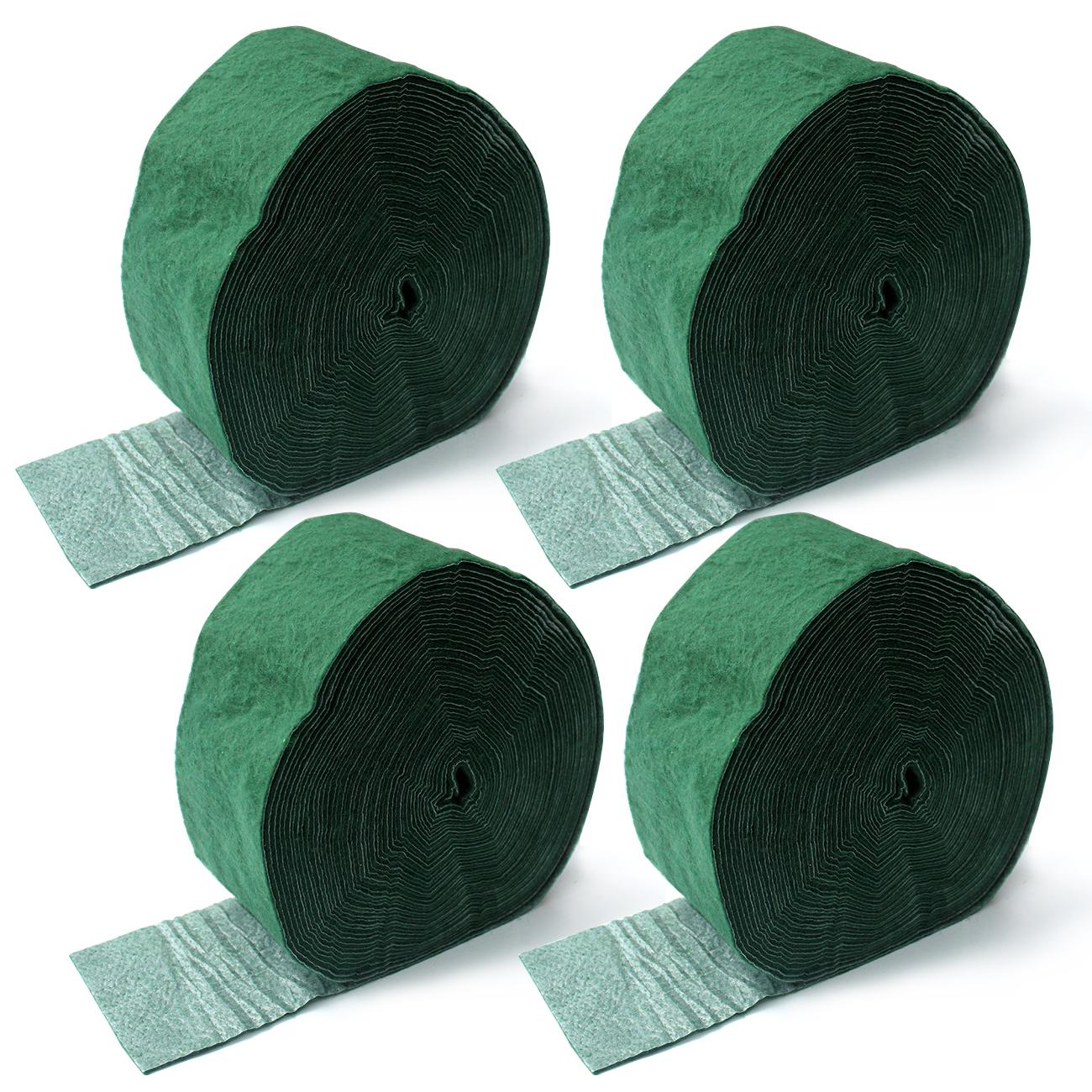 

4.7 in. x 65 ft. Single Tree Protector Wraps Green for Gardening Tree Protector for Warmth and Moisture(4-pack) зелёный