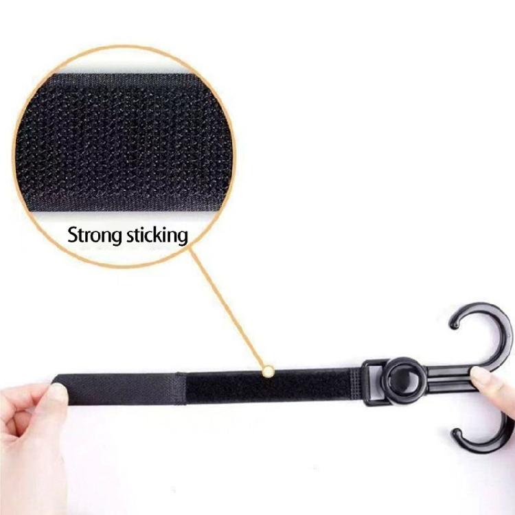 Practical Hook With Adjustable Strap For Including Scooters And Strollers Reliable Plastic Construction Hanger
