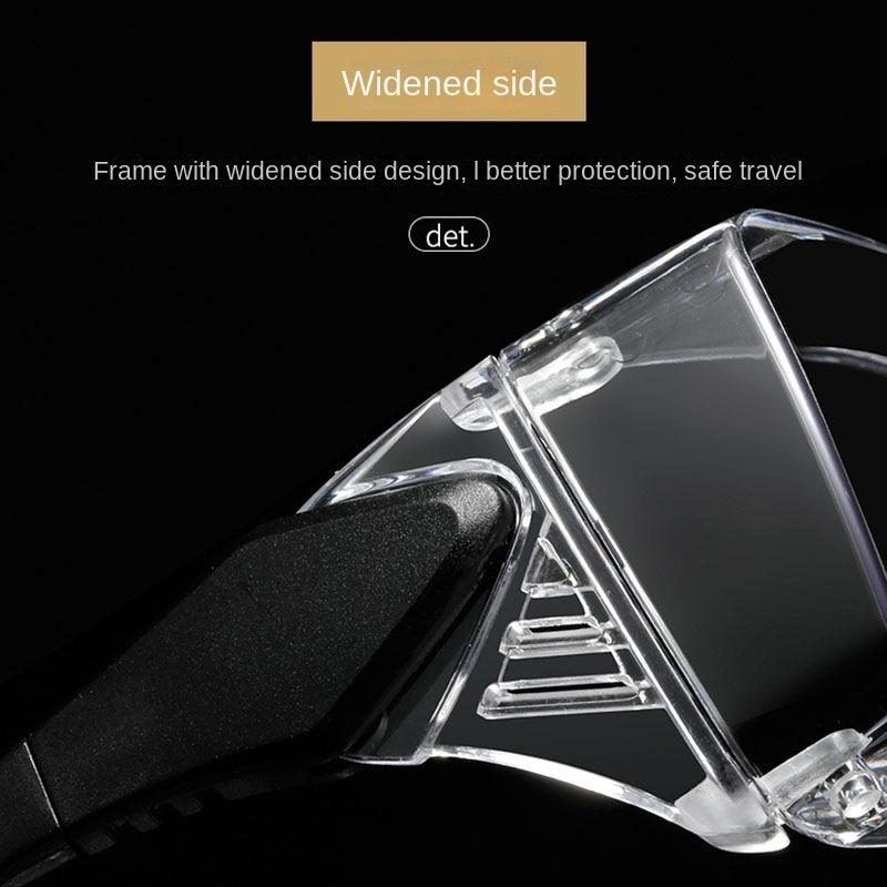 Telescopic Leg Goggles Chemical Laboratory Work Glasses Splash Proof and Dust-proof Labor Protection Goggles Anti Fog Eyewear