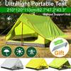 1-2 Person Outdoor Camping Tent Repellent Net Tent Backpacking Solo Camping Tents NEW Ultralight Summer Double Door Mesh Tent
