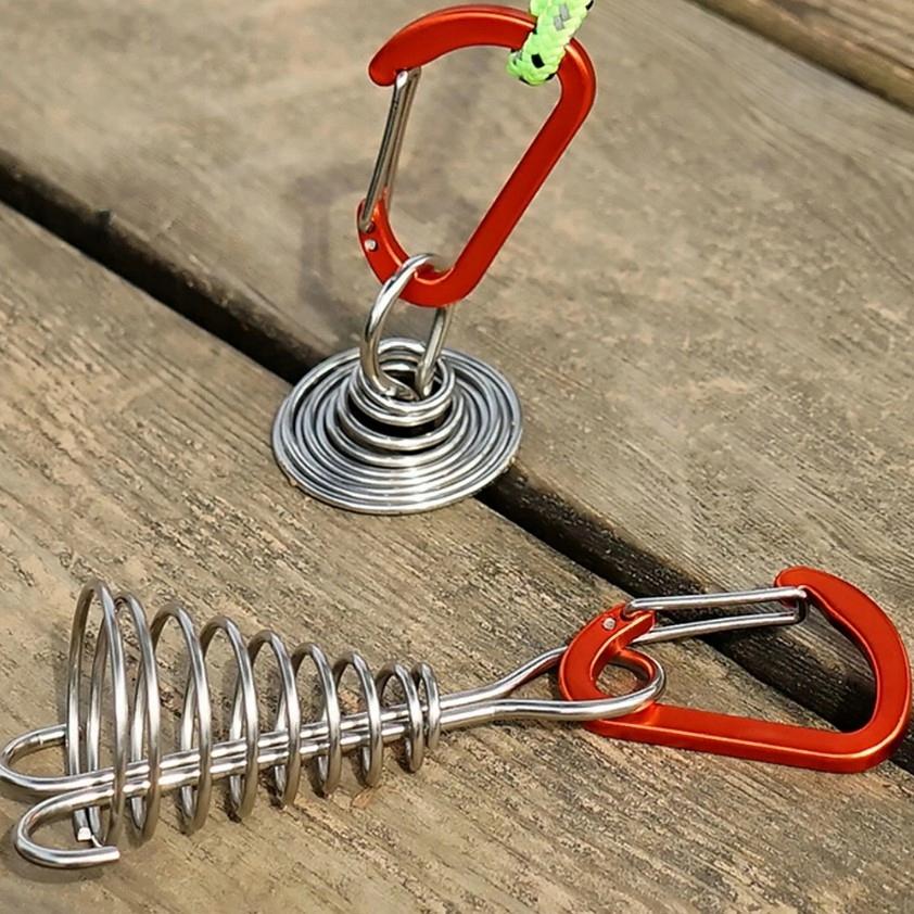 4x HOOK FOR BOARDS FOR Tent Camping Anchor