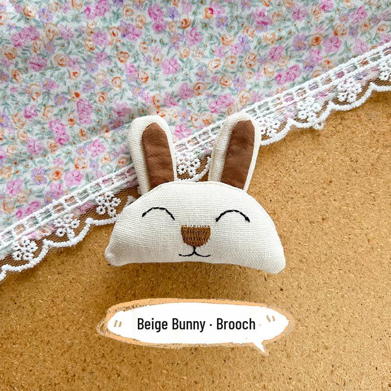 

Брошь-пины ручной работы, плюшевые, с вышивкой мультяшных животных, набитые хлопком