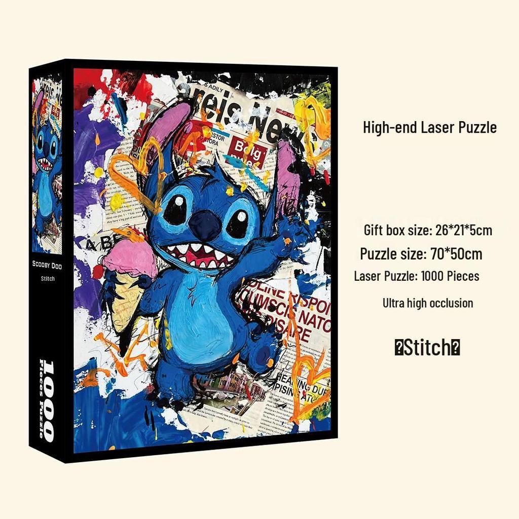 In Stock 1000-Piece High-Quality Challenging Jigsaw Puzzle for Adults - Customizable