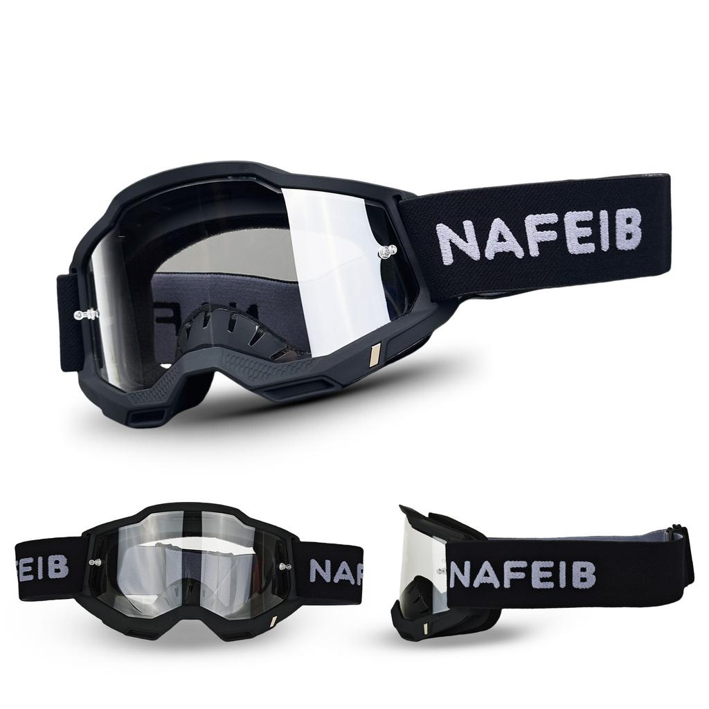 Motorcycle Goggles Riding Glasses Outdoor Off-Road Windproof Glasses Skiing Men's and Women's Sunglasses Durable Lenses
