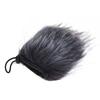 EY M24 Furry Outdoor Microphone Windscreen Artificial Fur Muff Wind Cover 9cm*5cm (L * D) for Rode Stereo VideoMic Pro