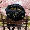 1PC Harry Potter Sorcerer's Stone Umbrella-8-Rib Reinforced, Automatic Open, Lightweight & Durable, Cute Fashion Accessory for Outdoor, D2645