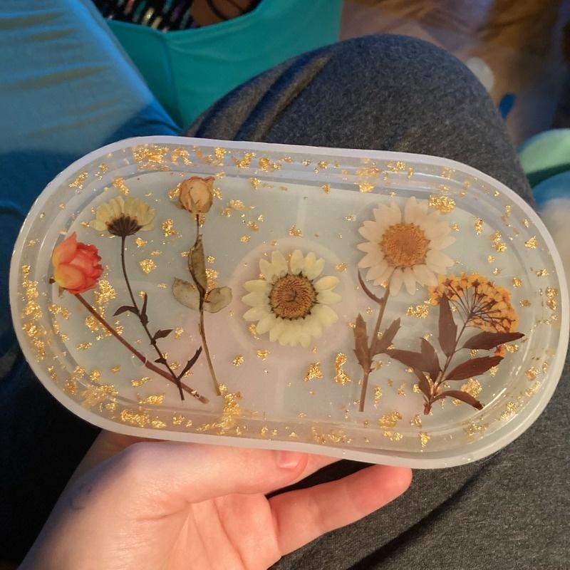 L/M/S Ovale Tablettform Aufbewahrungsbox Kristall Epoxidform Silikonspiegel DIY Ovaler Untersetzer Kristallkleberform Aschenbecher Zementform