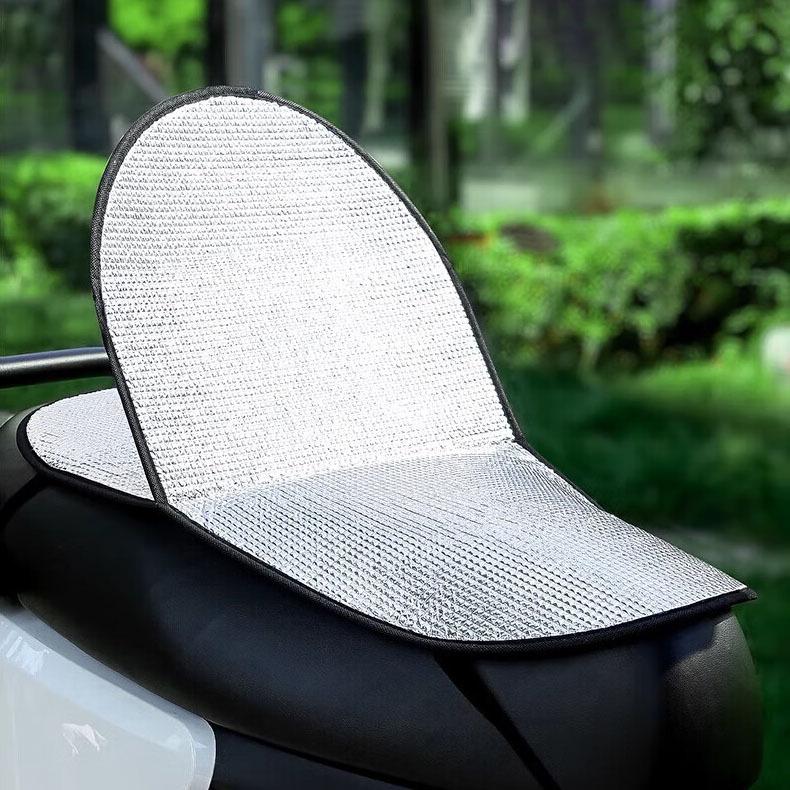 Waterproof Sunshade Electric Scooter Seat Cover with Reflective Aluminum Foil