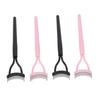 Eyelash Separator Stainless Steel Teeth Portable Cosmetic Brush Mascara Lash Definer with Comb Cover 4pcs