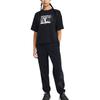 Under Armour X Curry Bruce Lee Collaboration Spring Collection Graphic Print Vintage Round Neck Short Sleeve T-Shirt Women Tops Black 1385310-001
