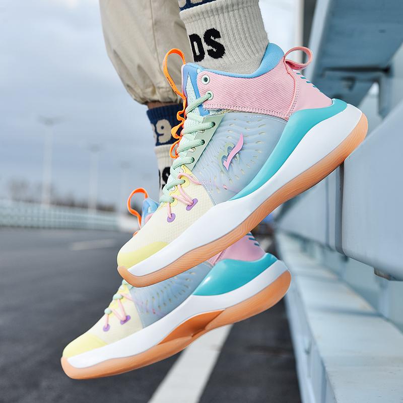 2024 New High Quality Professional Sports Shoes Basketball for Men Women Fashion Colors High Sneakers Men Outdoor Training Boots