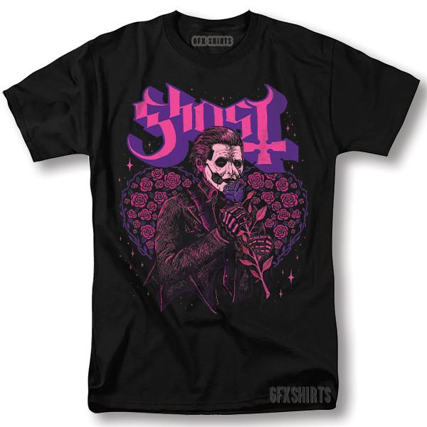 Ghost Shirt Opus Heavy Metal Rock Tour Vintage Graphic Design T-Shirt