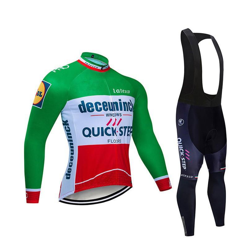 Tour De Quick Track Team Long-sleeved Breathable Sweat-wicking Strap Riding Suit Set Downhill Factory Drawable Design