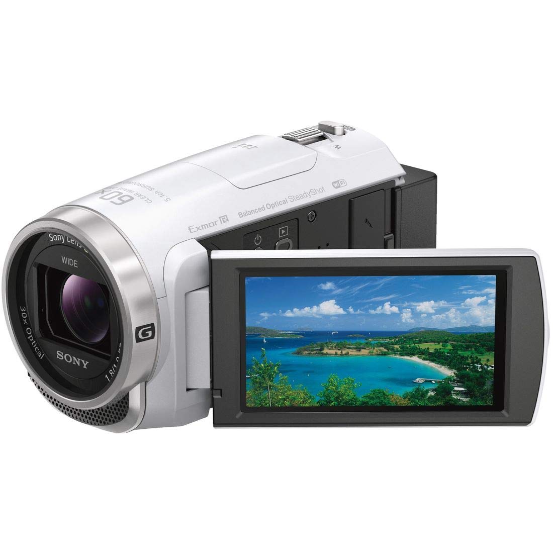 SONY Video Camera Handycam HDR-CX680 White