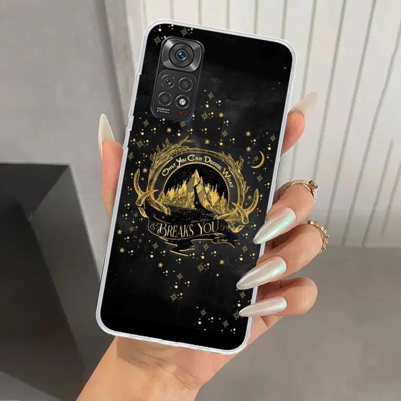 A Court of Mist Fury Sarah J Maas Phone Case for Xiaomi Redmi Note 15 14 14S 13 12S 12 Pro 11S 11 Plus 11T 11E 10S Soft Funda Pr