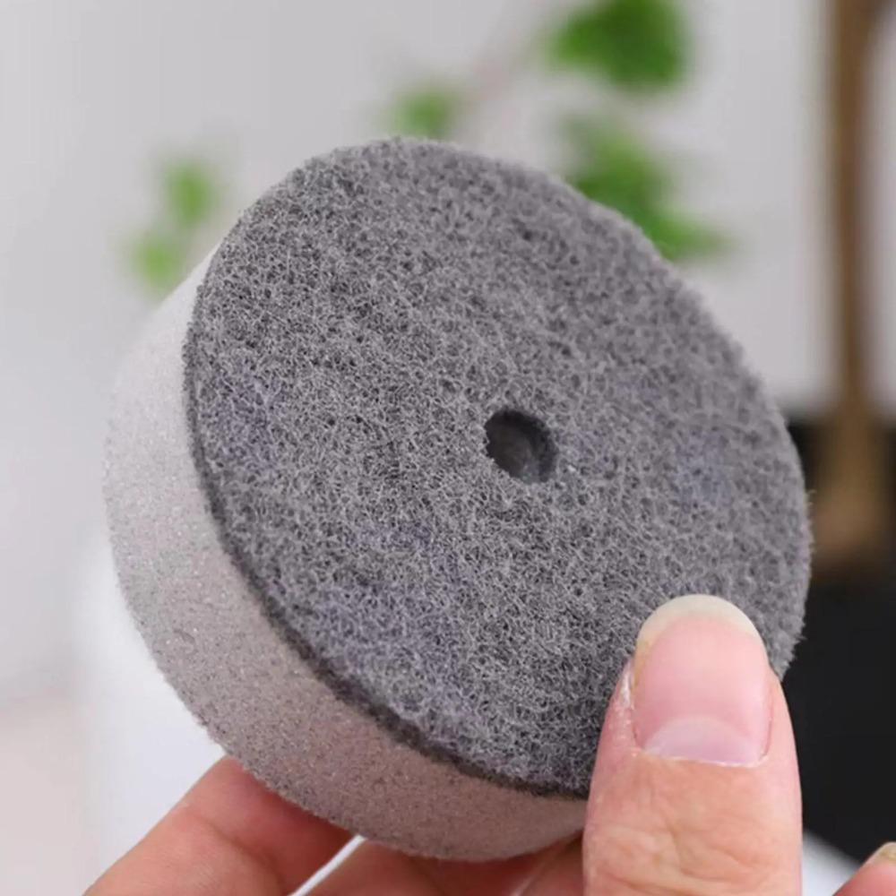 Detachable Liquid Adding Pot Washing Brush Grey Kitchen Dish Scrubber Bowl