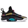 Air Jordan 36 Low Black Multi-Color Men Sneakers Washed-Teal Vivid-Sulfur Rush-Pink DH0833-063