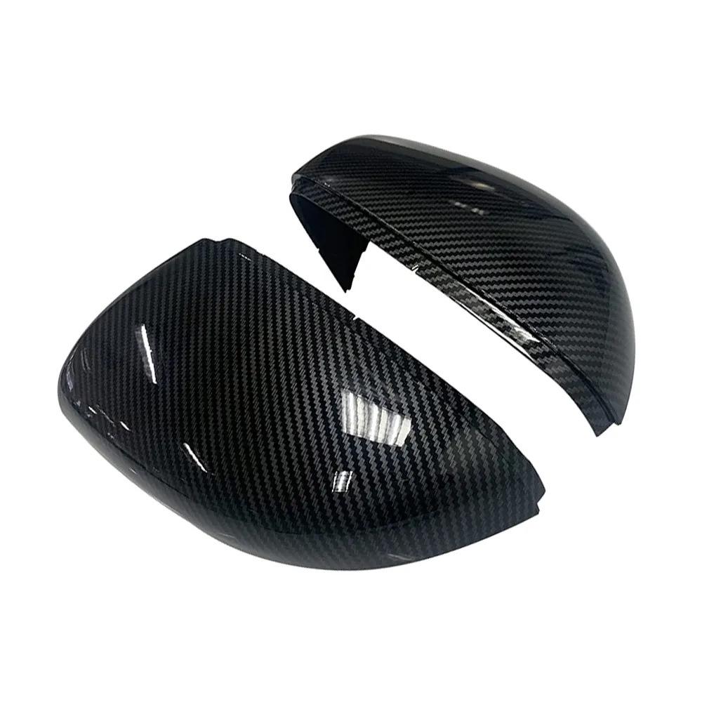 Copertura Nera Lucida per Clacson per Modifica Alloggiamento Specchietto Retrovisore VW Golf 6 2009-2012