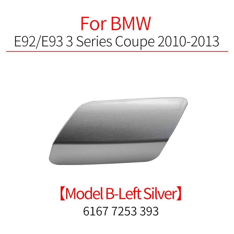 For BMW E92 E93 Car Front Bumper Headlight Washer Spray Cover Cap Accessory For BMW 3 Series Coupe 318 320 328 330i 20107-2013