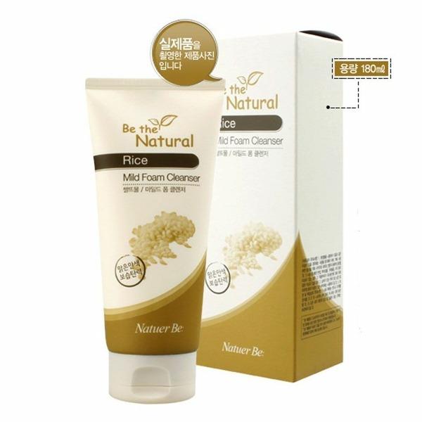 

Nature B Rice Water Mild Foam Cleanser 180ml (W61F4B2)
