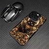 Lucky Cat Mobile Phone Case Is Suitable for Apple 16 Guochao Iphone16promax Gilt 16 Rich 15 Niche Cats