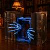 Fantasy Decorative Book Supports Flying Dragon Bookend, 3D Printed PLA Stand, Gothic Style Desktop Organizer Heavy Duty Shelf for Office And