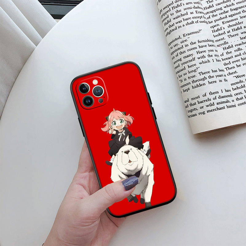 IR26 Spy X Anya Forger Family Case for Samsung A06 A35 A25 A24 A15 A05S A05 M55 M35 M15 A02 A12 A13 A10 A16 A20 A30 A22 A31 A32 A33 A42 A50