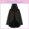 Medieval Cloak Cosplay Costume With Solid Color Design For Halloween And Conventions
