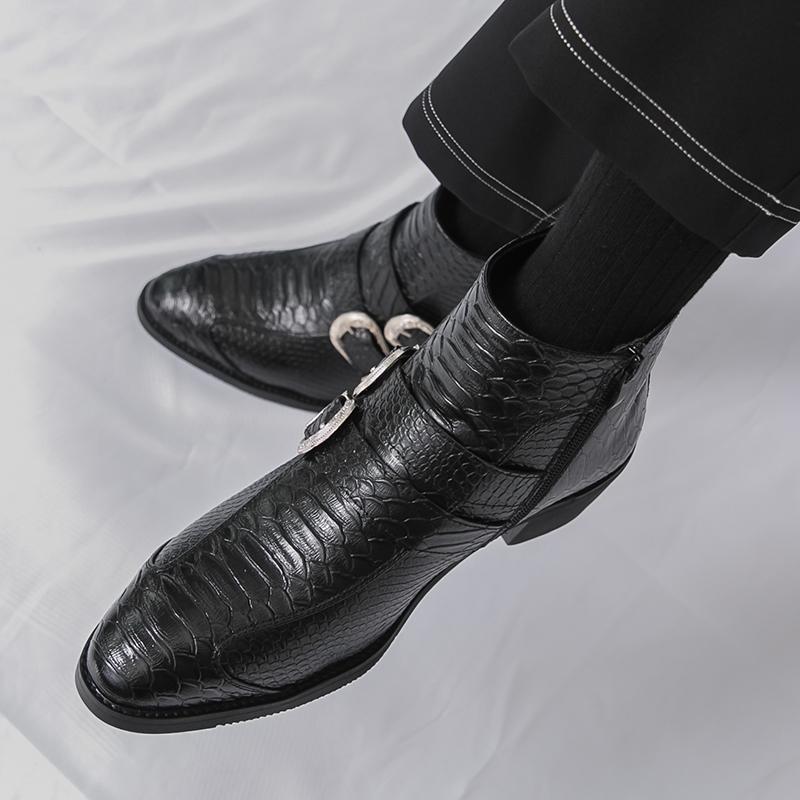 Heren All-Season Laarzen Mode Comfortabel Draagcomfort Voor Dagelijks Gebruik Duurzaam Materiaal Met Goede Kwaliteit Stijlvol Ontwerp Geschikt Voor Diverse Gelegenheden