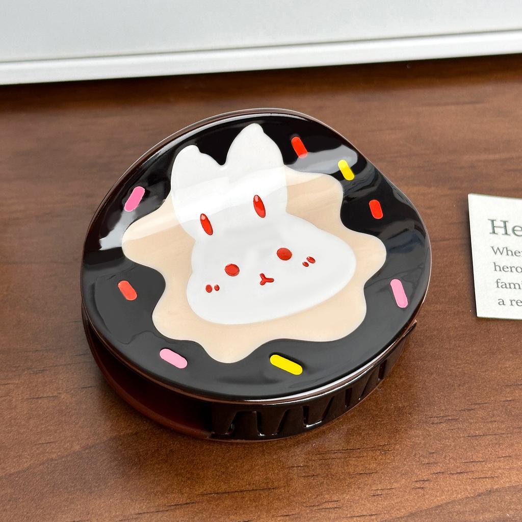 Rabbit Delightful Hair Accessory Trendy Claw Clip Ideal For Fresh And Sweet Looks