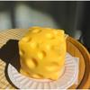 Simulate Cheese Slow Rebound Pinching Office Decompression Slow Rebound Cheese Pinching Ornament Relax And Decompress And Knead.