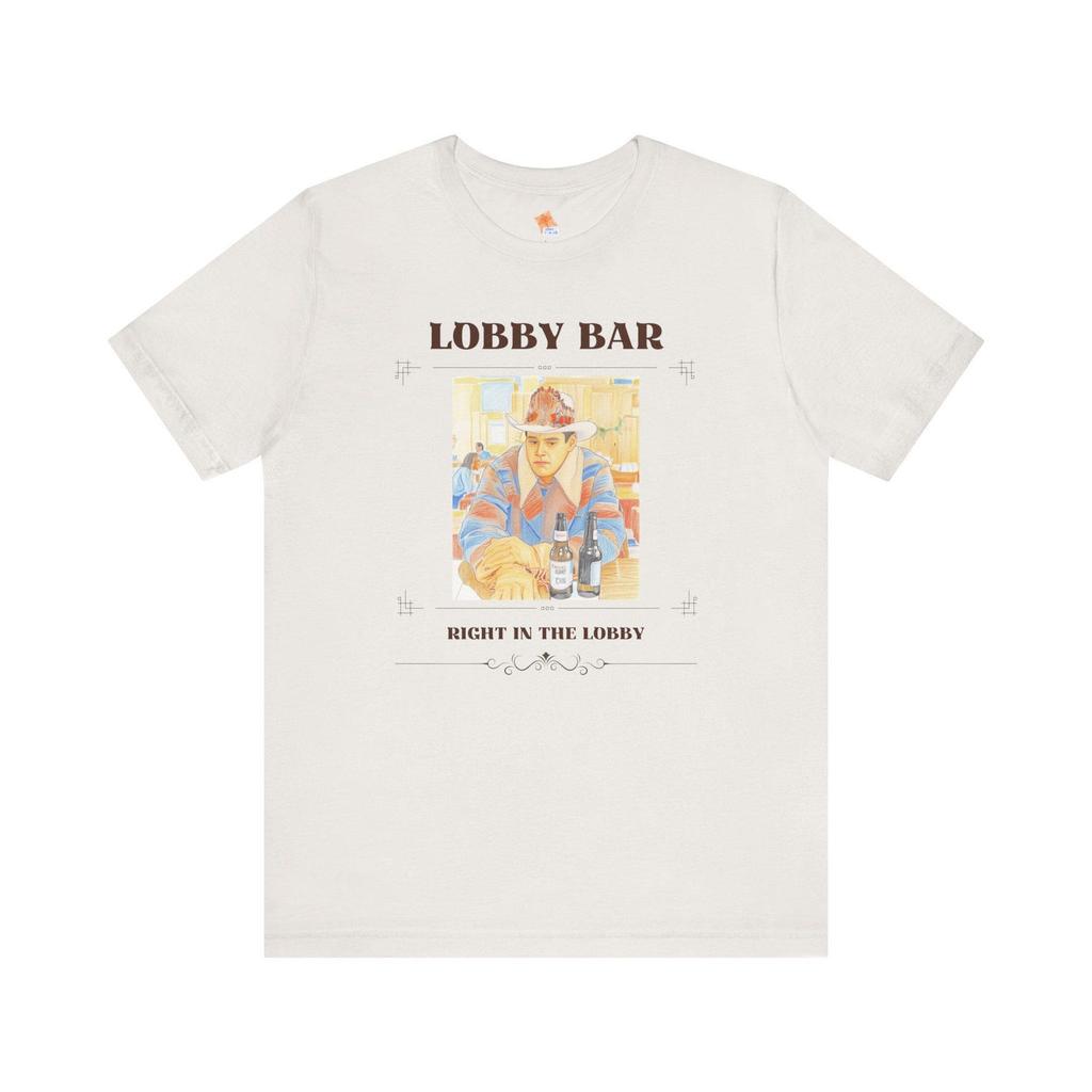 Dumb and Dumber Lobby Bar Quote Tee - Comedy Movie Graphic T-Shirt
