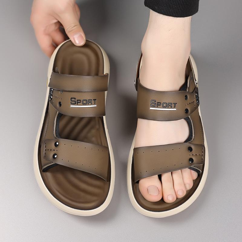 Sandalias Hombre Men Slippers Summer Men Sandals Open Toe Flat Mens Casual Shoes Outdoor Walking Sandals for Men Beach Shoes
