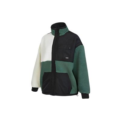 Logo Print Zip-Up Stand Collar Long Sleeve Jacket Women Jackets Multicolor VN0A7YH1YQW
