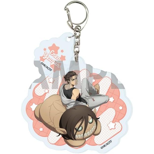 Attack on Titan The Final Season 01 Eren Yeager Relaxed Ver. Acrylic Keychain with Parts