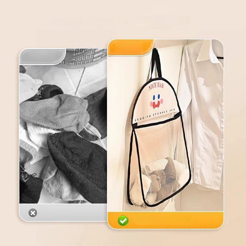 Aufbewahrungstasche für Unterwäsche, zum Aufhängen, atmungsaktive Netztasche, Socken-Aufbewahrungstasche, Kleiderschrank-Organizer, Aufbewahrungstasche für Spielzeugpuppen