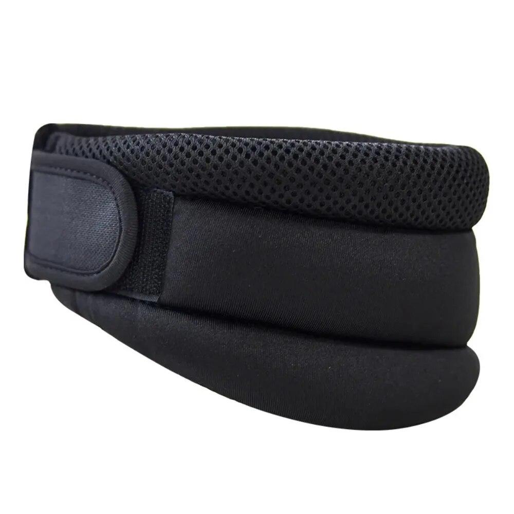 Three-stage Neck Support Adjustable Neck Collar Soft and Durable Sponge Relieves Neck Pain Corrects Airplane Travel Health Care