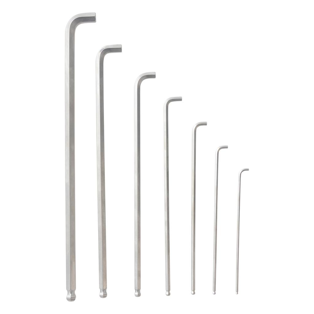 TONE BL700S Ballpoint Wrench Set Short/Long L-shaped (7 pieces)