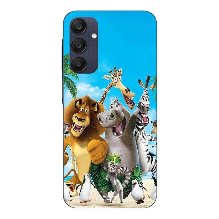 Coque Pour Samsung galaxy A25 Madagascar Anime Maniacase