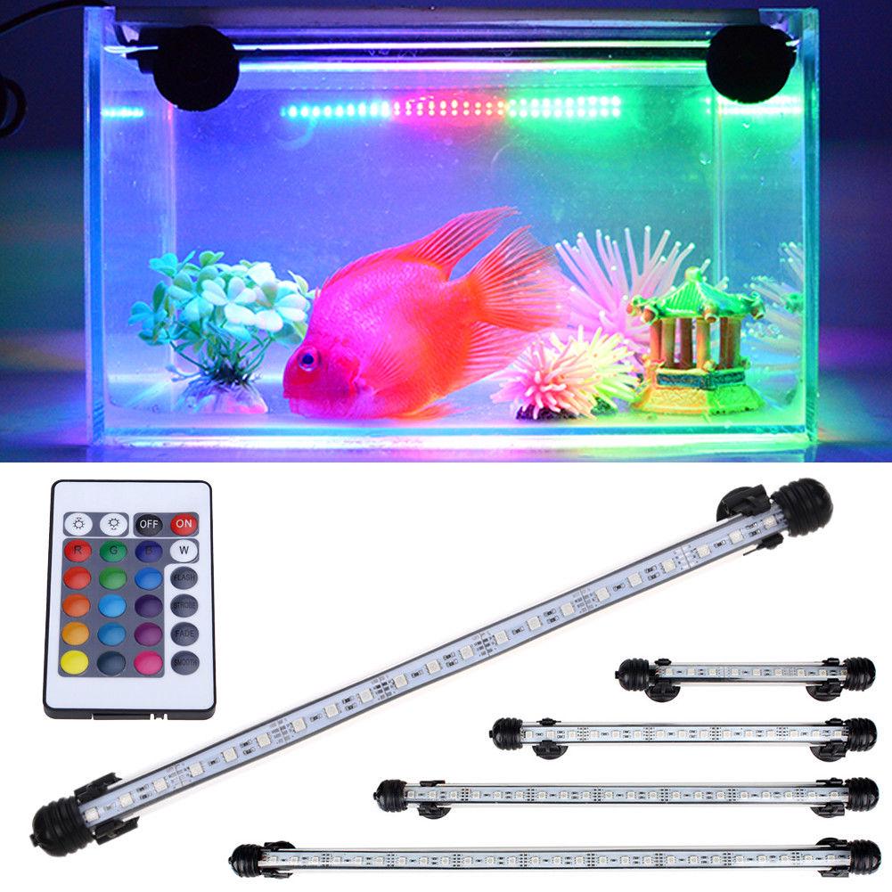 LED Aquarium Licht IP68 Wasserdichte RGB Tauchfernbedienung Aquarium
