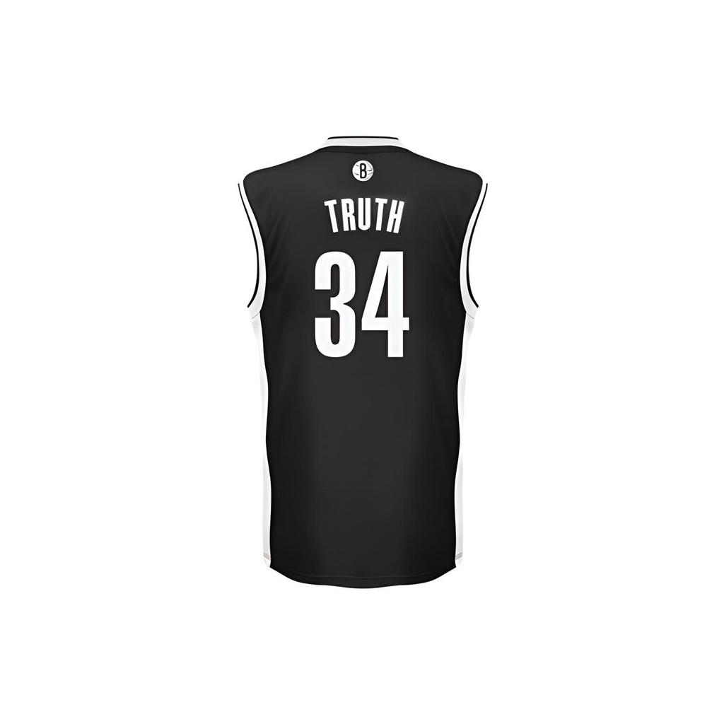 Adidas NBA Basketball Jersey Rep Fan Edition Brooklyn Nets Paul Pierce 34 Men jersey Black DBV2219