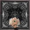 Moon Flower Star Astrology Tablecloth Tarots Divinations Tablecloth Altars Cloth Divinations Board Game Accessories
