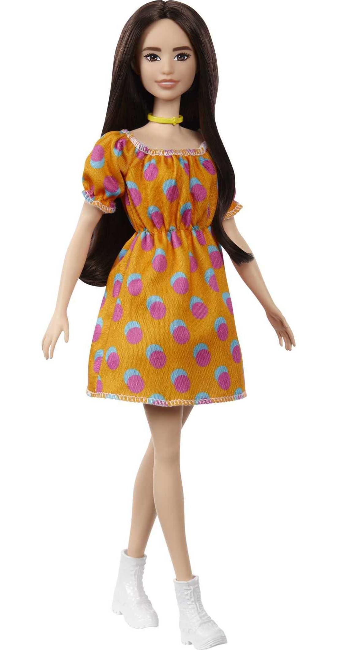 

Barbie Fashionista Polka Dot Dress [Dress-up Doll] [Includes Storage Case] [Ages 3 and Up] GRB52