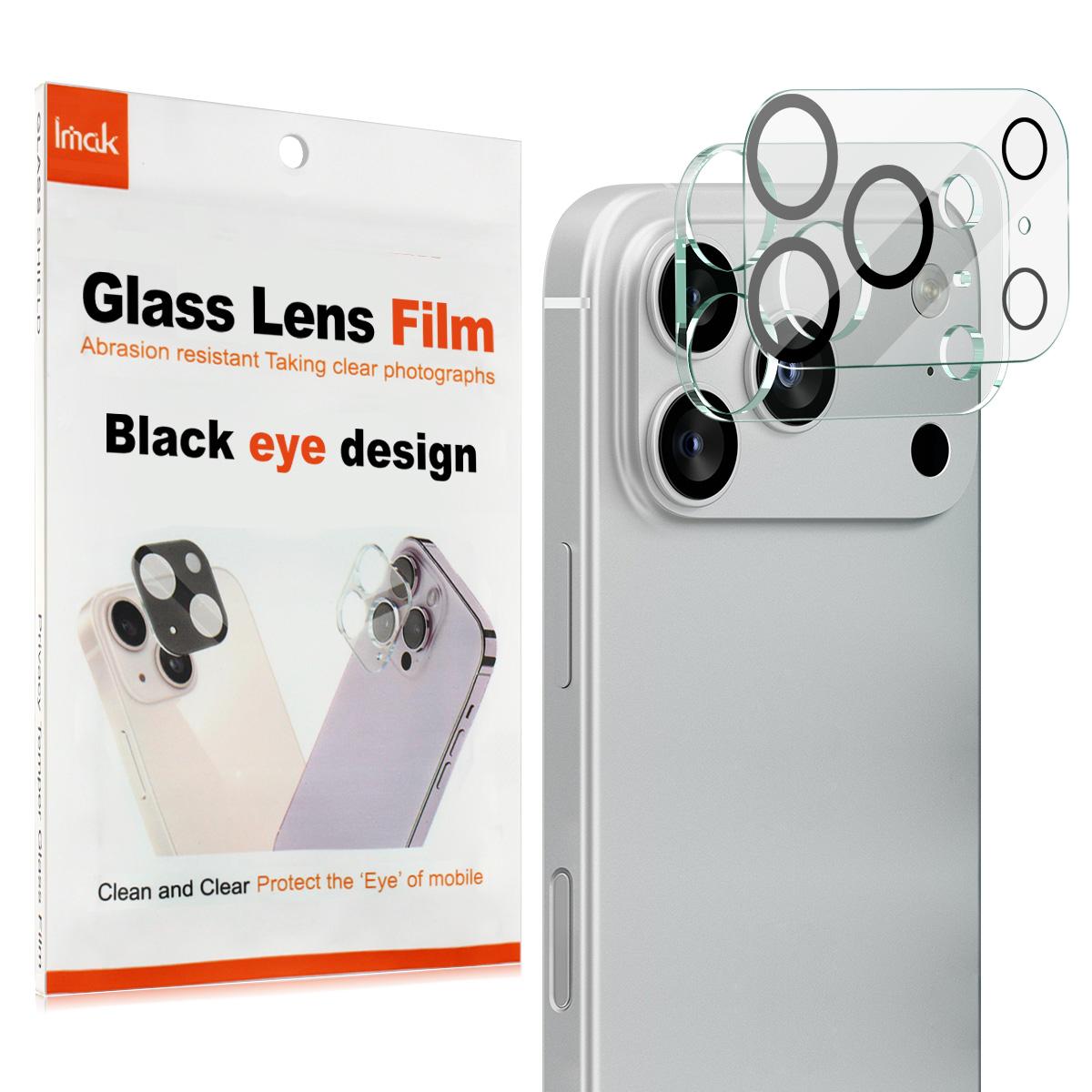 

Для iPhone 17 Pro Max Стекло IMAK Высокой Четкости Интегрированная Стекло Пленка для Объектива Дизайн Черный Глаз iPhone 17 Pro Max