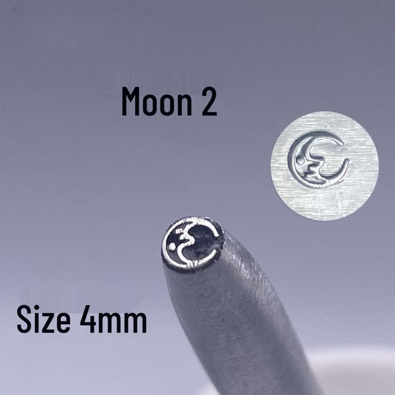 Stalowy wykrojnik do biżuterii w kształcie pięcioramiennej gwiazdy 4mm
