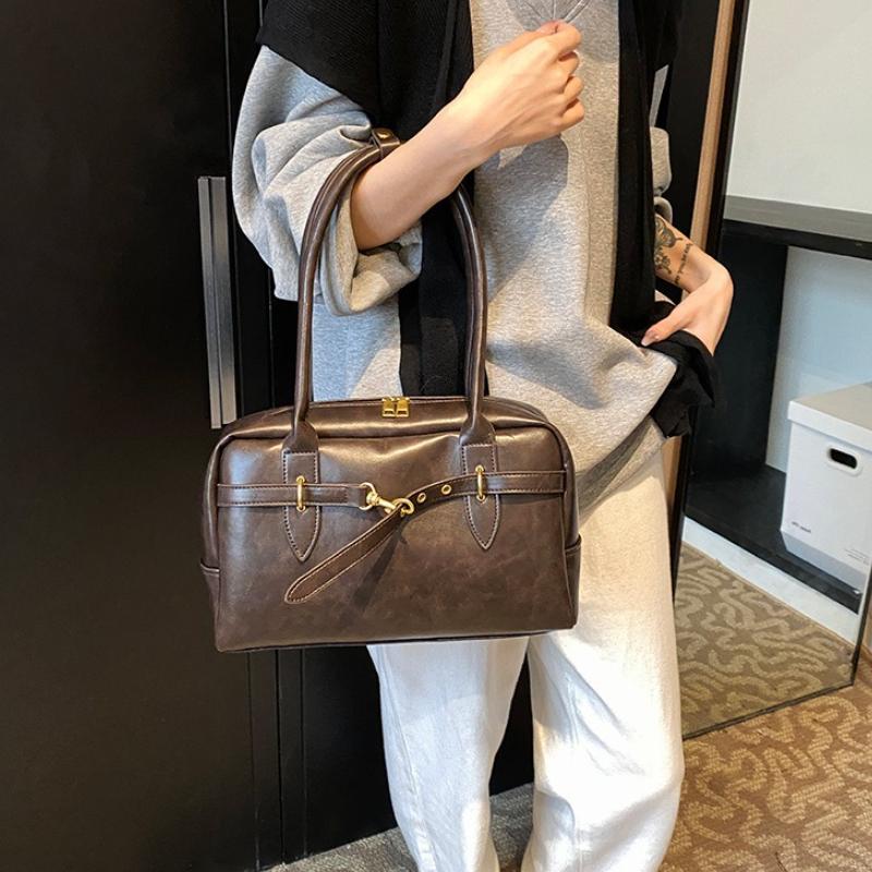 Vintage Tote Bags for Women Large Capacity Underarm Bag for Women Shoulder Bags Handheld Commuter,Bost Pillow Bag  Sac