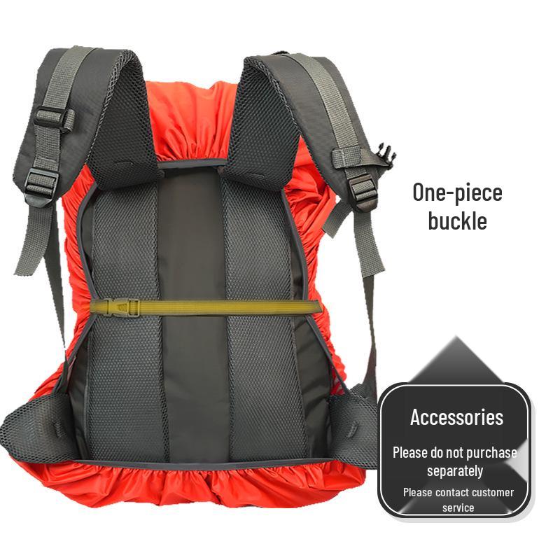 Reflektierende Wasserdichte Rucksack-Regenhülle - Schutz für Outdoor-Bergsteigen & Schultaschen.