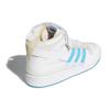 Diego Nájera x adidas Forum 84 Mid ADV City of Angels Heren Sneakers Wit Wolkenwit Signaal-Cyaan H01019