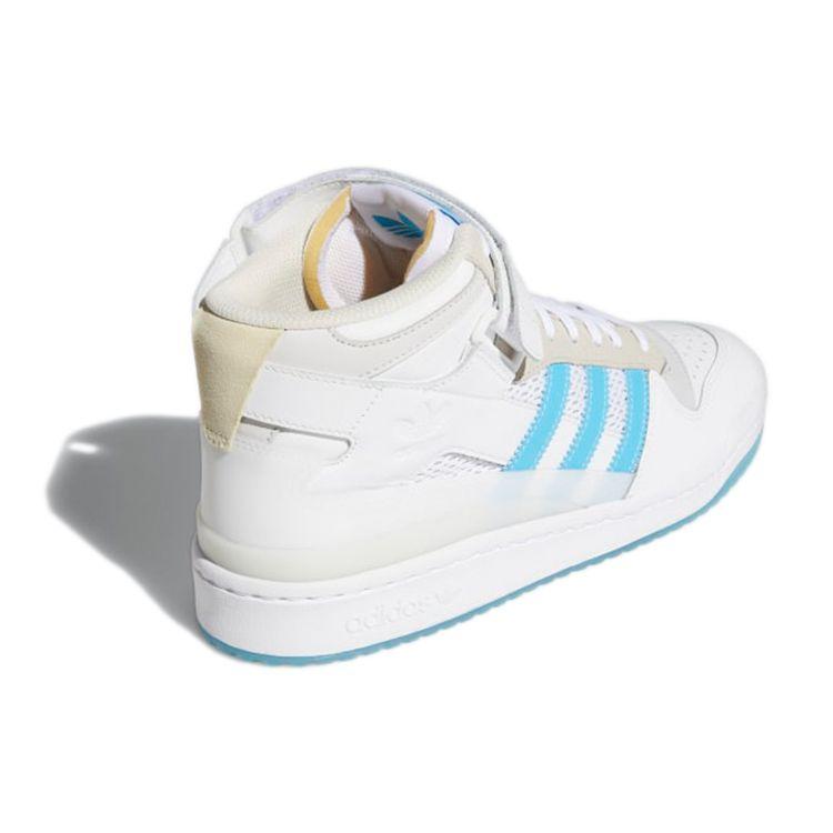 Adidas Diego Nájera X Forum 84 Mid ADV City of Angels Men Sneakers White Cloud-White Signal-Cyan H01019