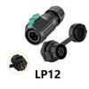 EW-LP12 Industrial Waterproof IP68 2Pin 3Pin 4Pin 5Pin Quick Plugging Aviation M12 Connector 6Pin 7Pin 8Pin Solder Plug Socket